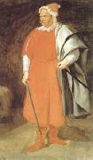 Diego Velazquez Portrait du bouffon don Cristobal de Castaneda y Pernia (Barbarroja) (df02) Sweden oil painting artist